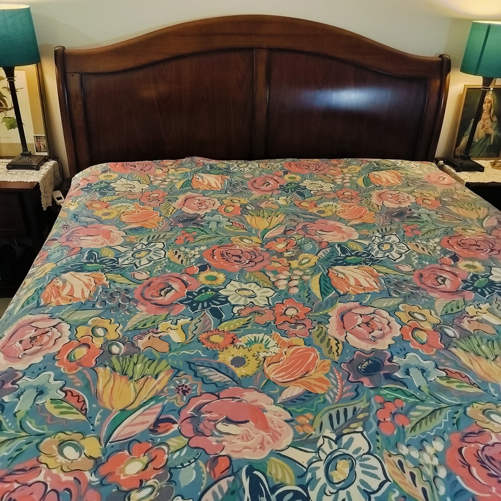 Collier Campbell Tambourine Queen Flat Sheet